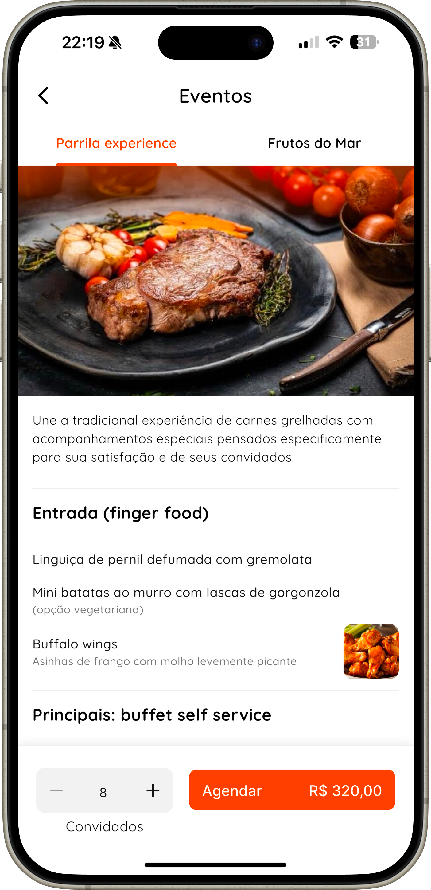 Explore dishes and chefs in myChef app